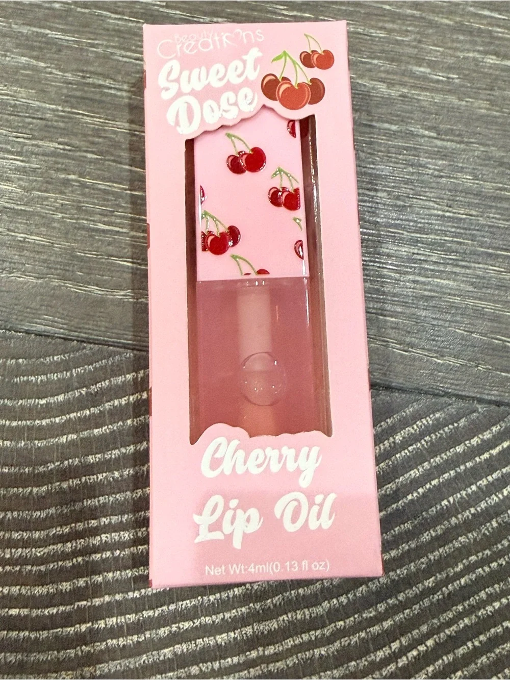 NWT Beauty Creations Sweet Dose Cherry Lip Oil